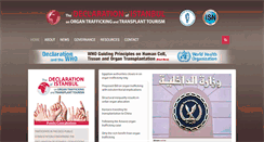 Desktop Screenshot of declarationofistanbul.org
